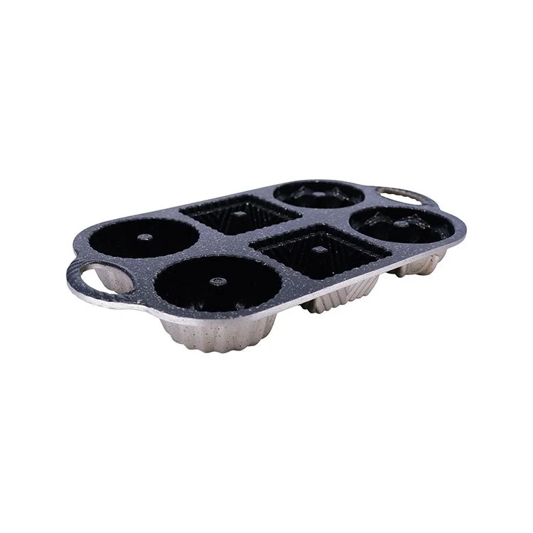 Ferveo Cake Pro 6 in 1 Cakevorm Goud