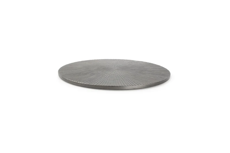 Pan Onderzetter 20cm geribbeld zwart Charm