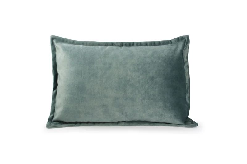 Lounge Kussen 60x40cm velvet muntgroen