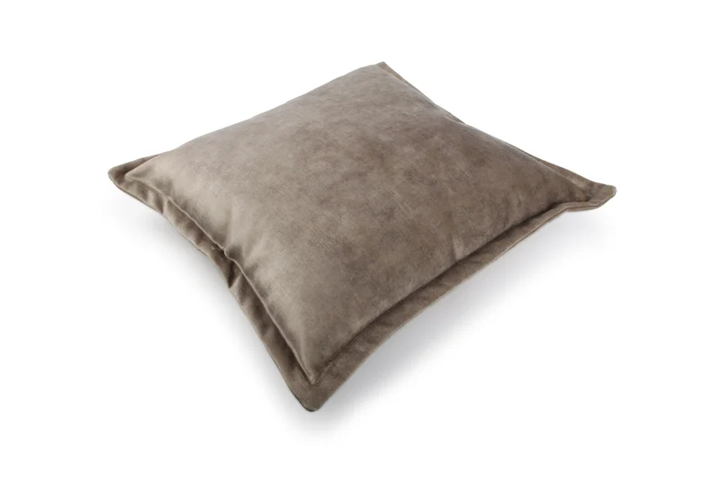 Lounge Kussen 45x45cm velvet taupe