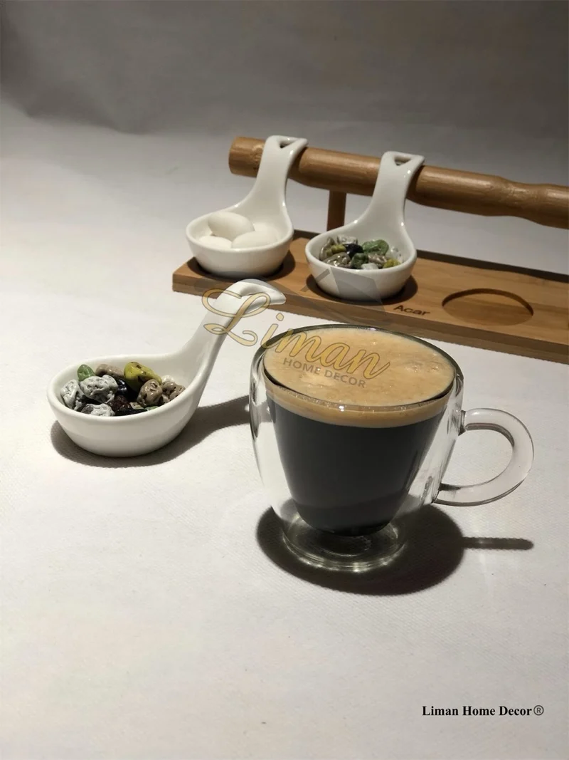 Cosy Isolatie Dubbele Wand Espresso kopjes 6 cl 2 Delig