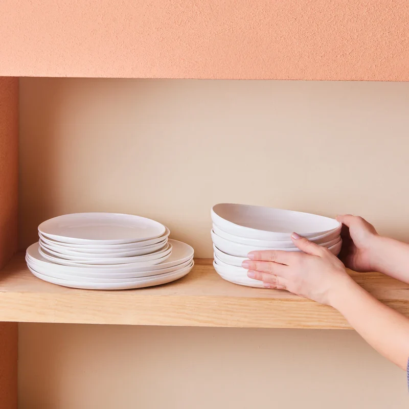Karaca Earth Collection Clay 55-delige Serviesset voor 12 Personen ( ALLEEN AFHALEN )