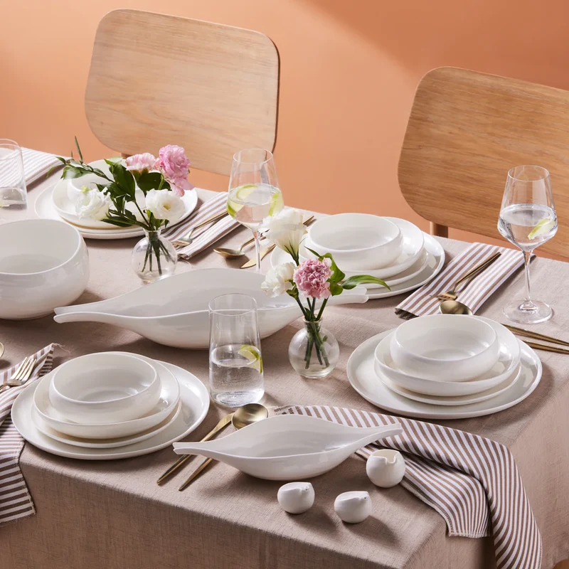 Karaca Earth Collection Clay 55-delige Serviesset voor 12 Personen ( ALLEEN AFHALEN )