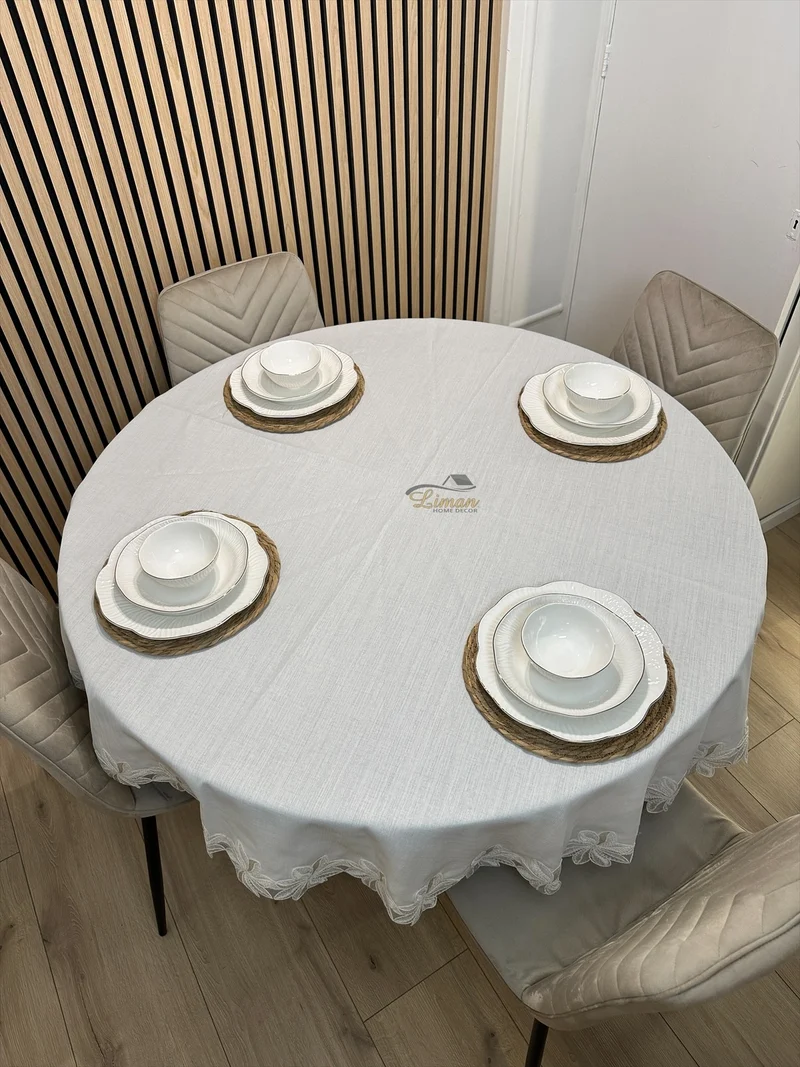 Artemis Tafelkleed Cream 1 Delig