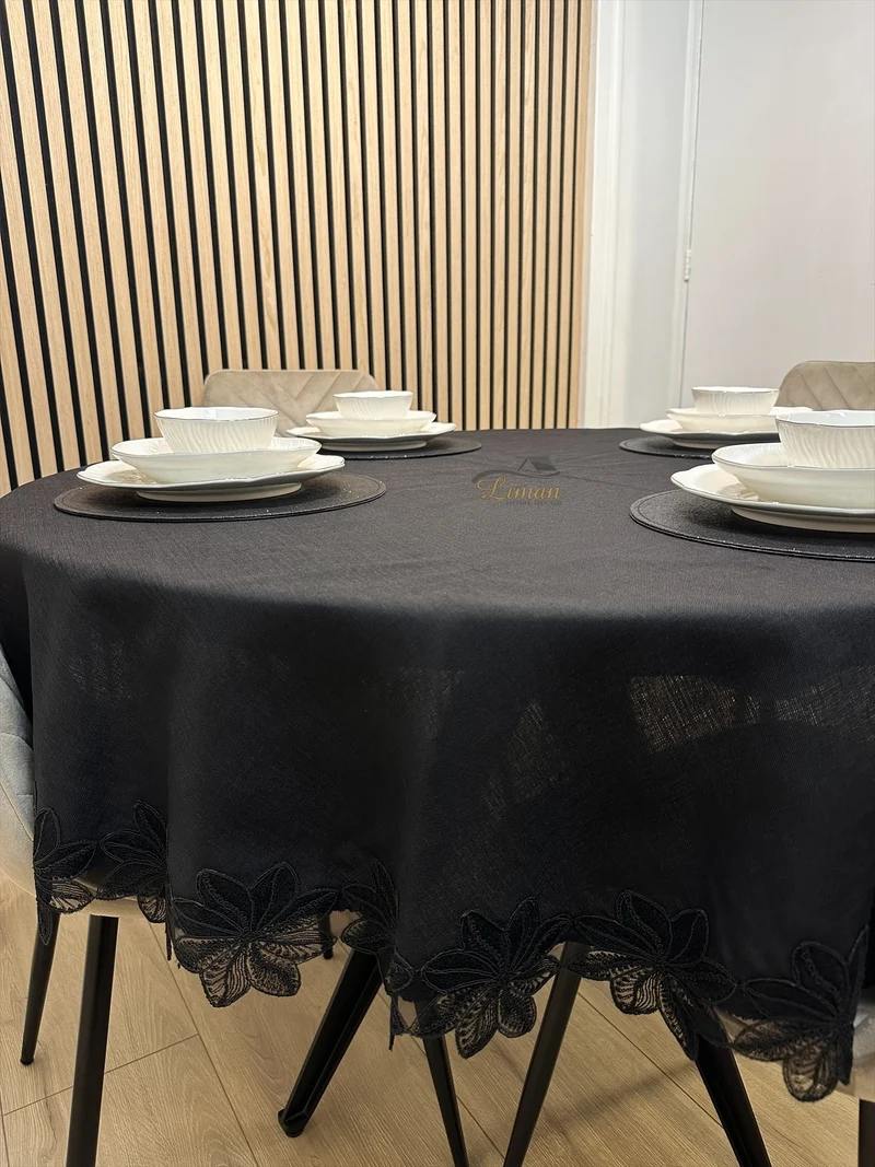 Artemis Tafelkleed Zwart 1 Delig
