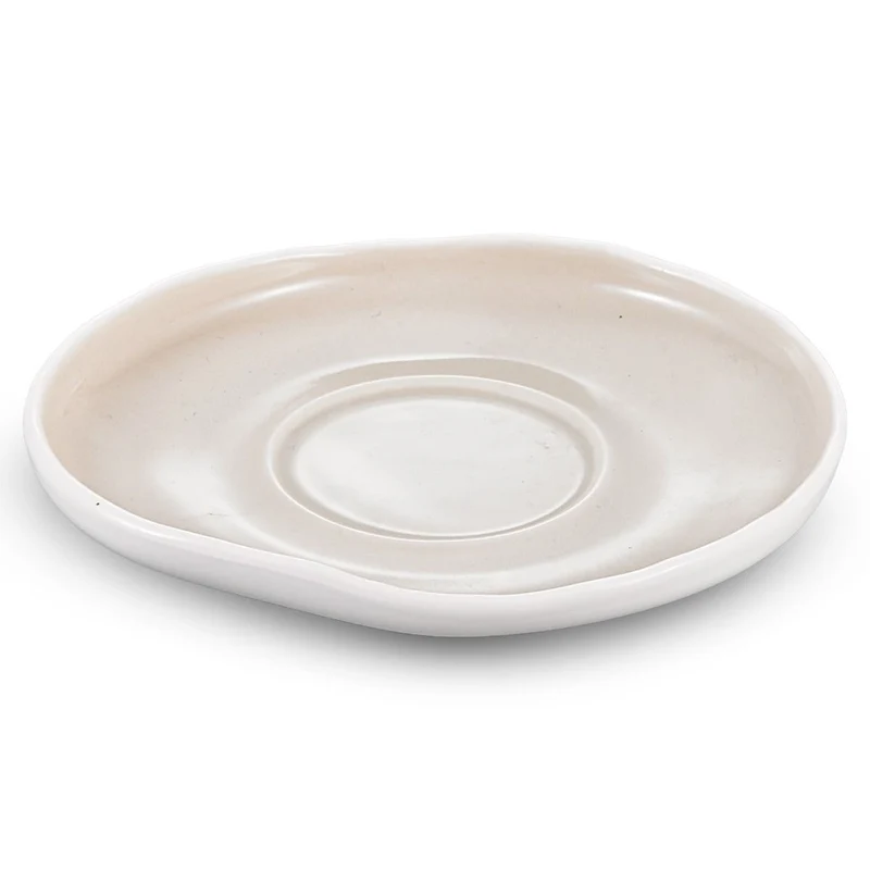 Barles / Cupido White - Beige Schotelset 6 Delig