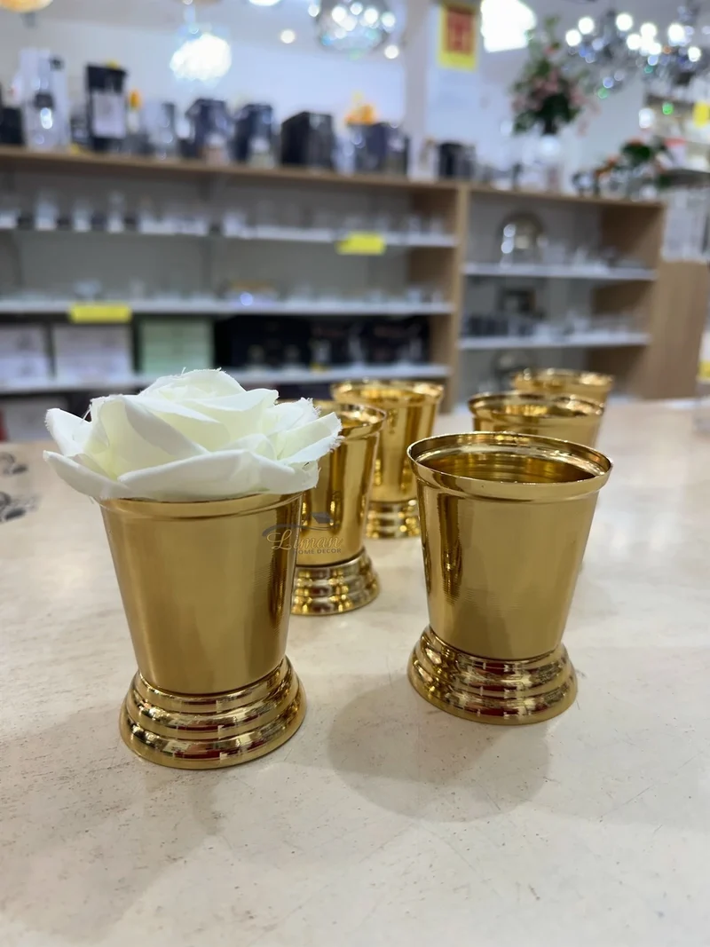 GULLUK / DECORATIE VOOR BLOEMEN GOUD 6 DELIG
