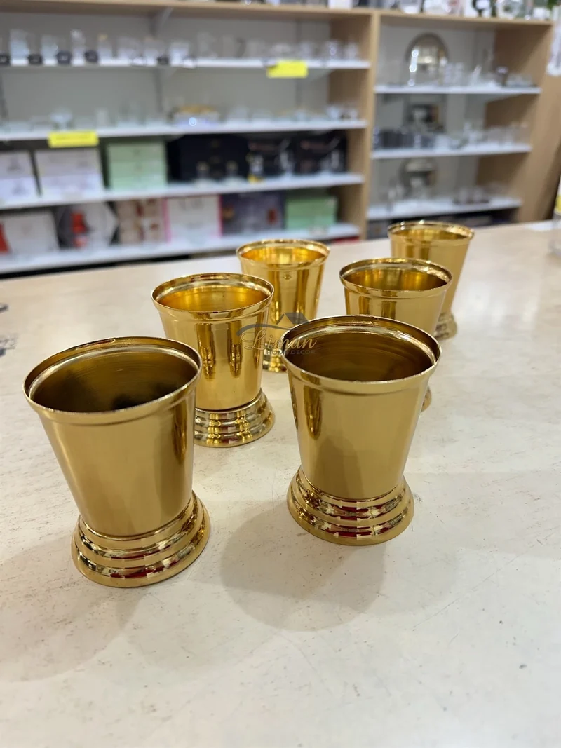 GULLUK / DECORATIE VOOR BLOEMEN GOUD 6 DELIG