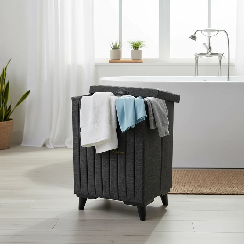 ELEGANCE WASMAND / OPBERGMAND GRIJS