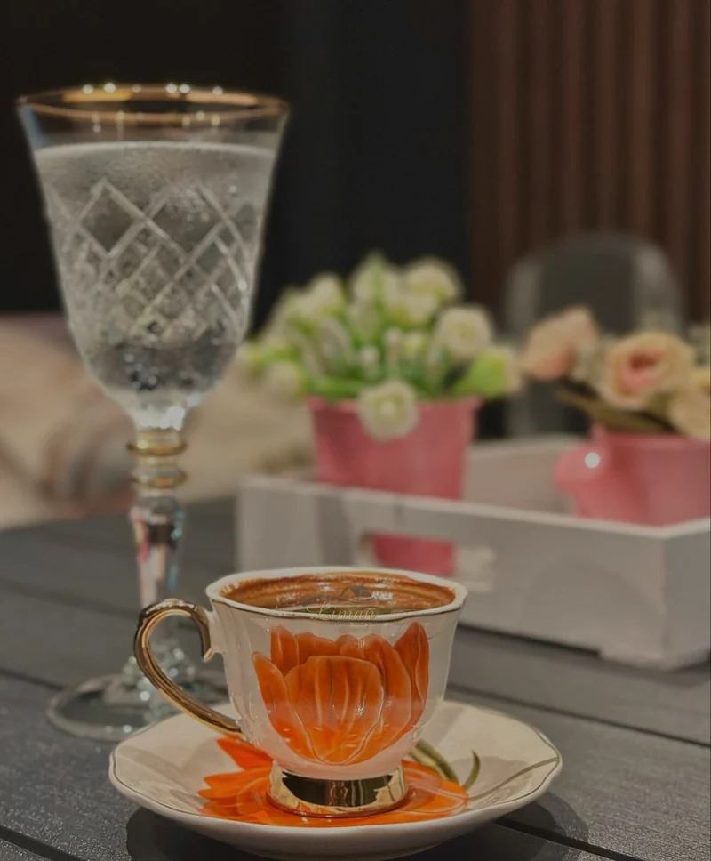 ACR Tiffany Espressoset 12 Delig | 6 Persoons