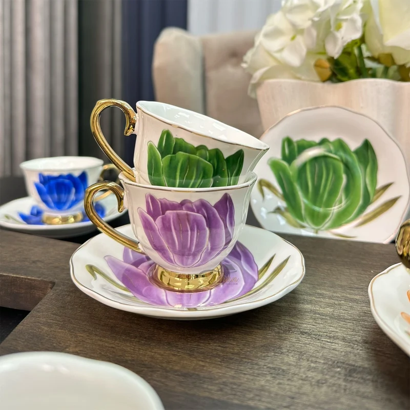 ACR Tiffany Espressoset 12 Delig | 6 Persoons