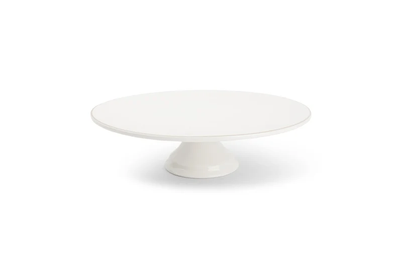 Taartplateau 32cm met gouden rand Era