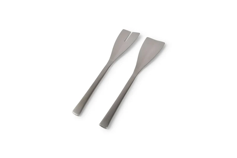 Slabestek 2-delig zilver Equip