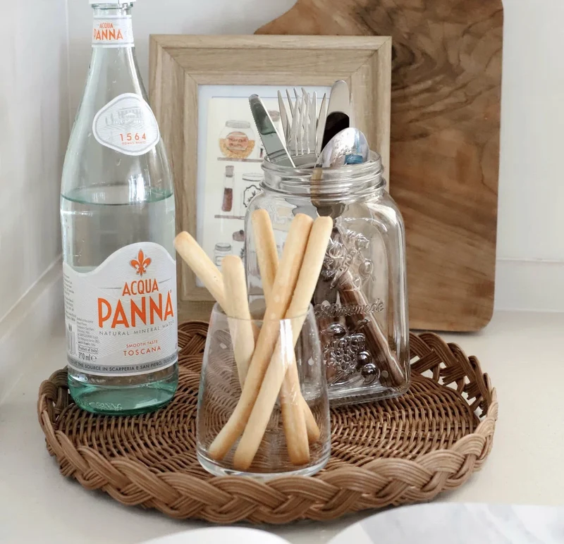RATTAN 30CM TAARTPLATTEAU / SERVEERSCHAAL