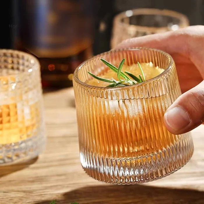 Whiskie Cristall 2delige Glas 180 ml