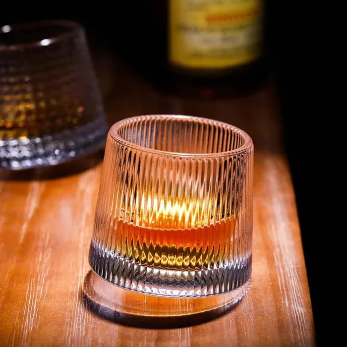 Whiskie Cristall 2delige Glas 180 ml
