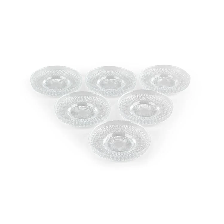 BRICARD ROMANCE THEESCHOTEL SET | 12 CM TRANSPARANT 6-DLG