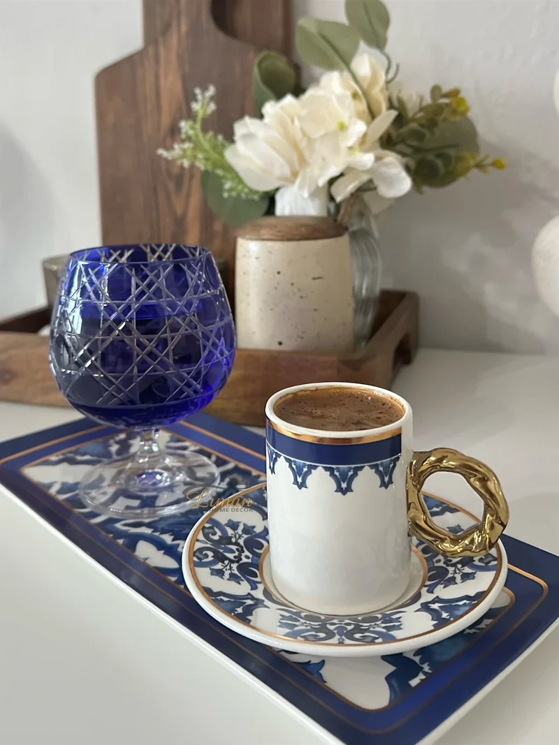 ACR Francesca Espressoset 5 Delig | 2 Persoons Blauw