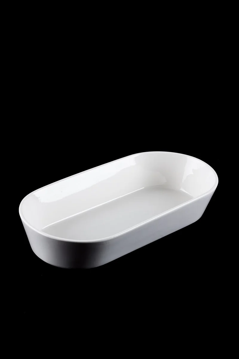 ACR Bianco Perla Ovaal Serveerbord 32.5 cm