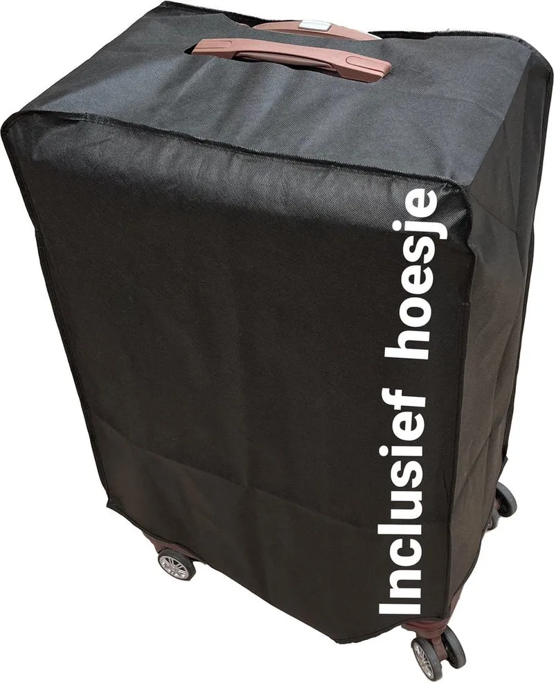 3-delig Kofferset - Zwart Handbagage - Verrijdbaar op 4 Wielen - Stevig ABS - TSA Slot -Lichtgewicht, Trolley - KOFFER
