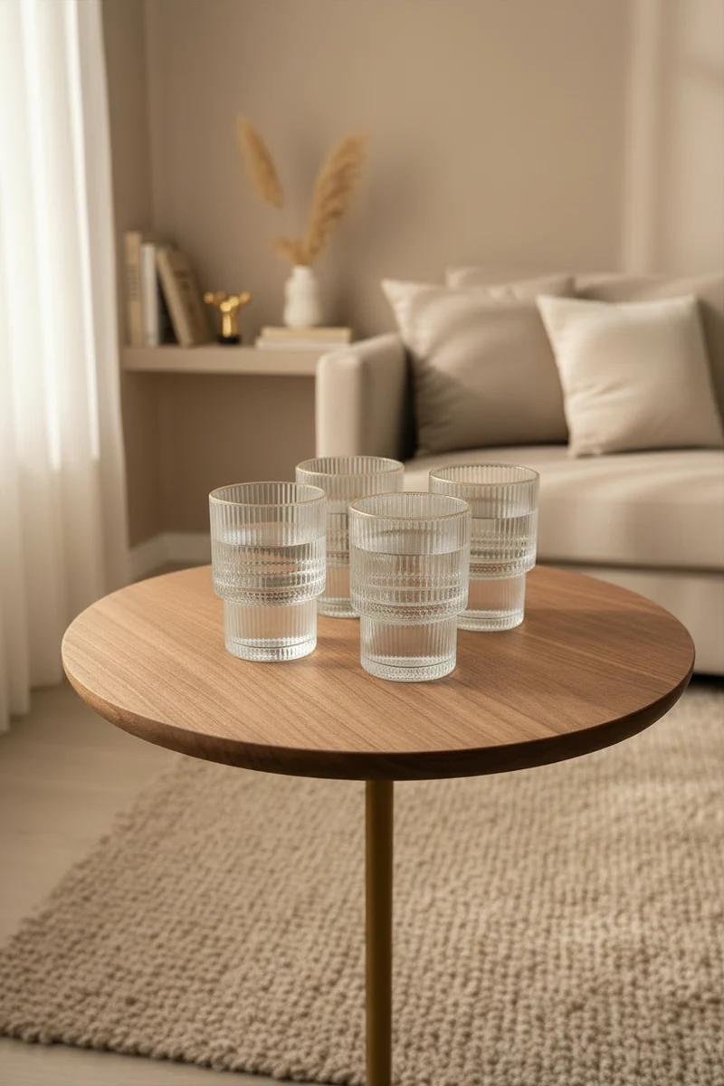 Ray Short 6 Delige Glas 180 ML Gold