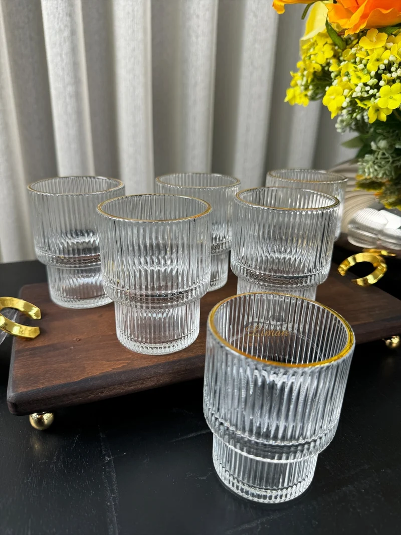 Ray Short 6 Delige Glas 180 ML Gold