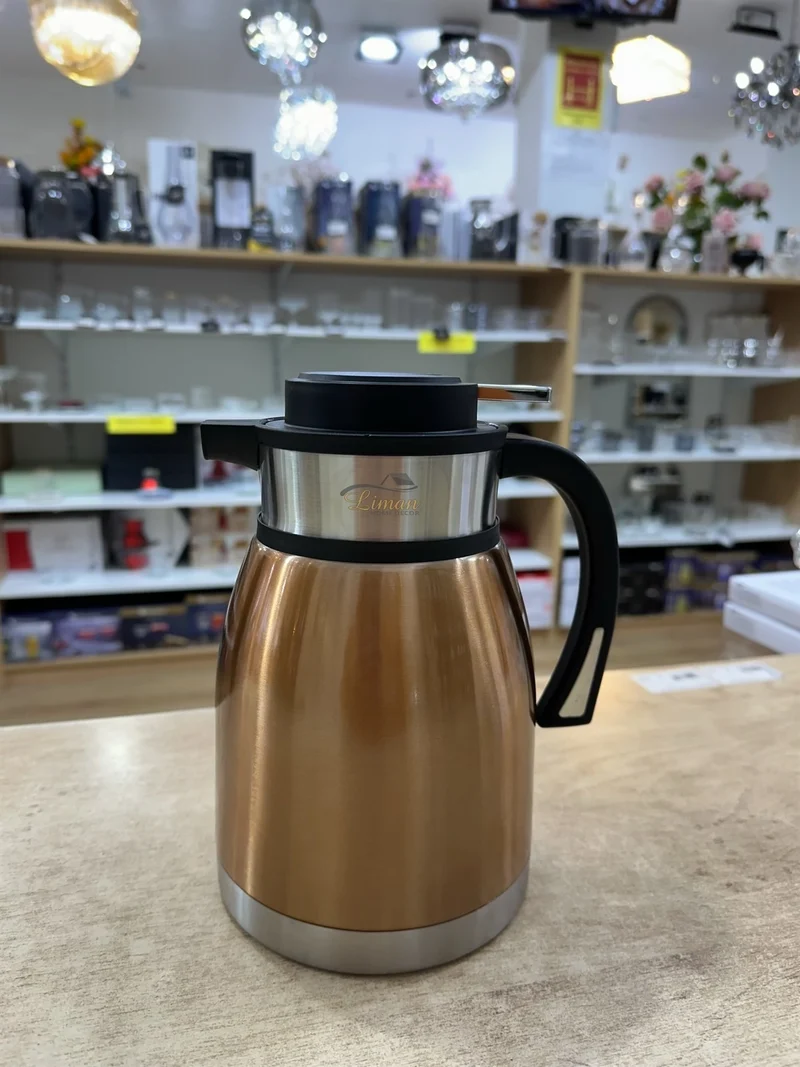 Bavary Thermosfles 1,5 Liter Koper Goud