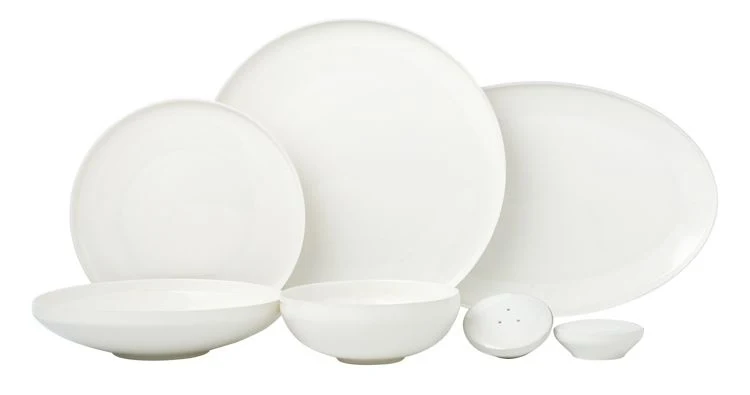 Bricard Porcelain Canet 6-Persoons | 27-Delig Serviesset Wit