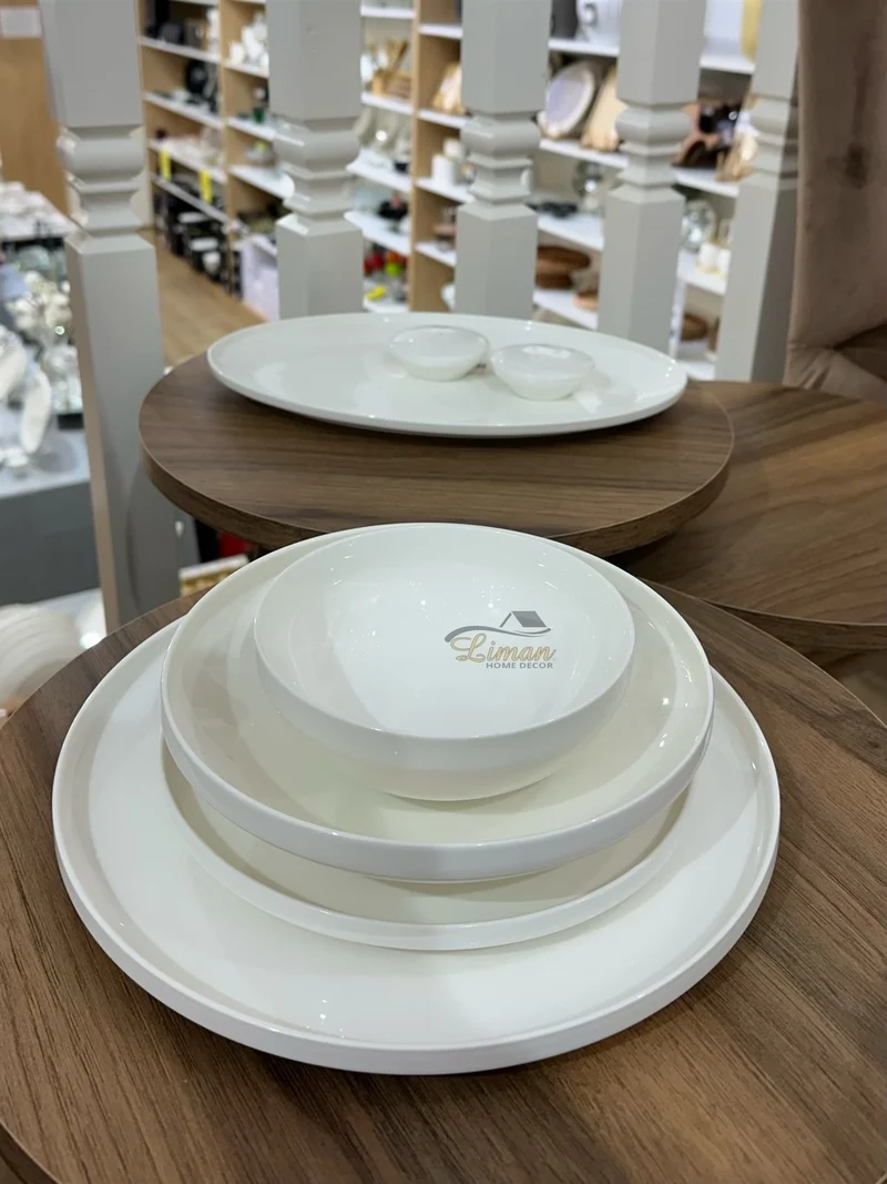 Bricard Porcelain Canet 6-Persoons | 27-Delig Serviesset Wit