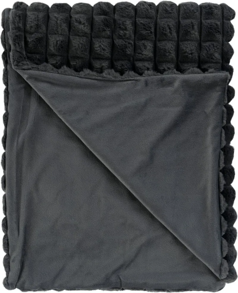 Harmony Vacht Deken Hoogpolig Soft Touch Graphite - 150x200 CM