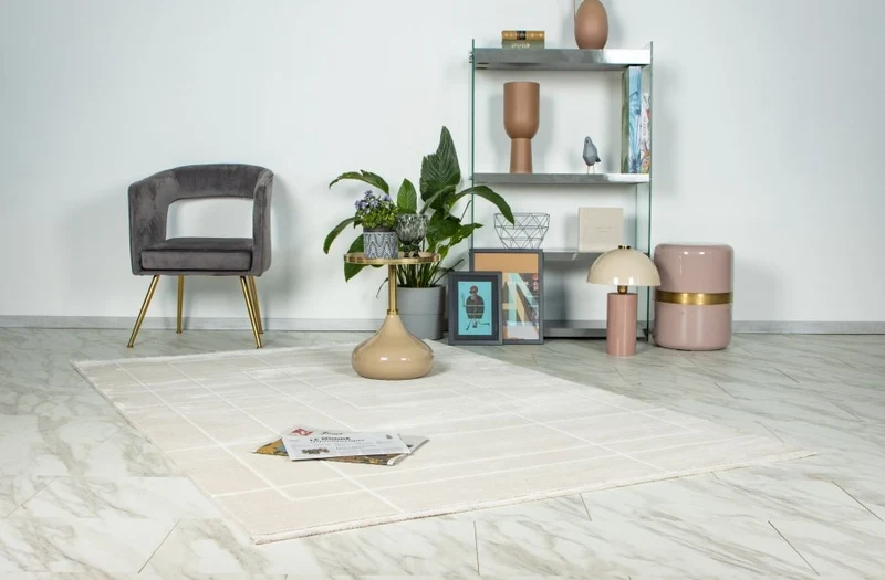 LALEE ELIF 401 HALI BEIGE