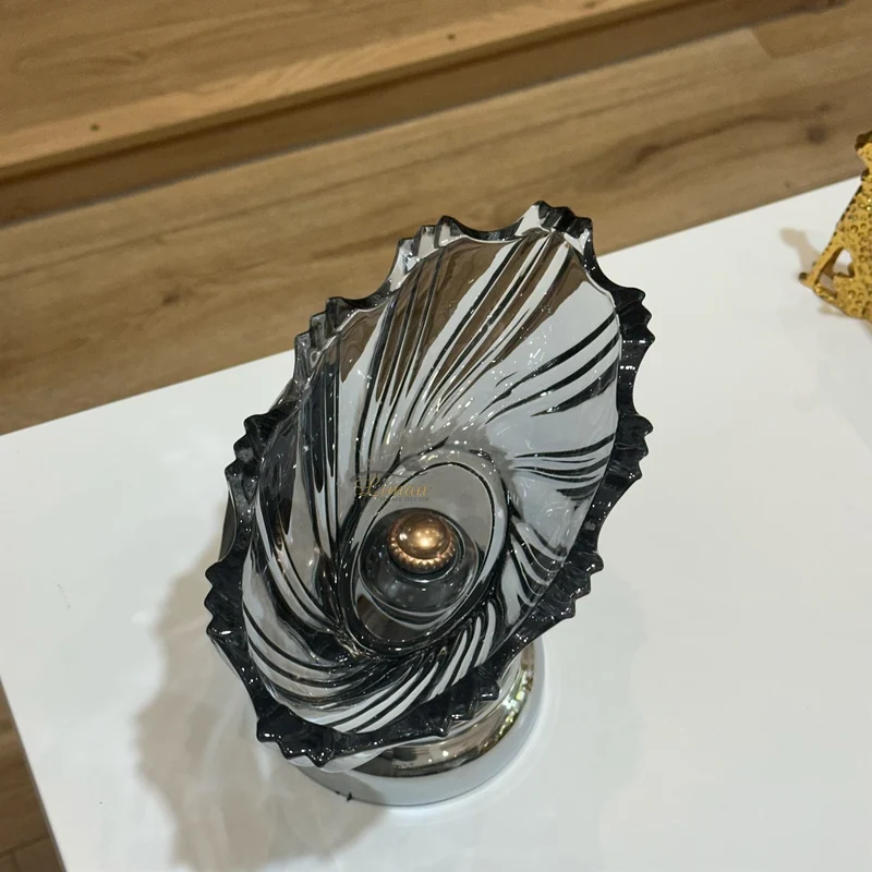 LUXE OVAAL SCHAAL ZILVER -S-