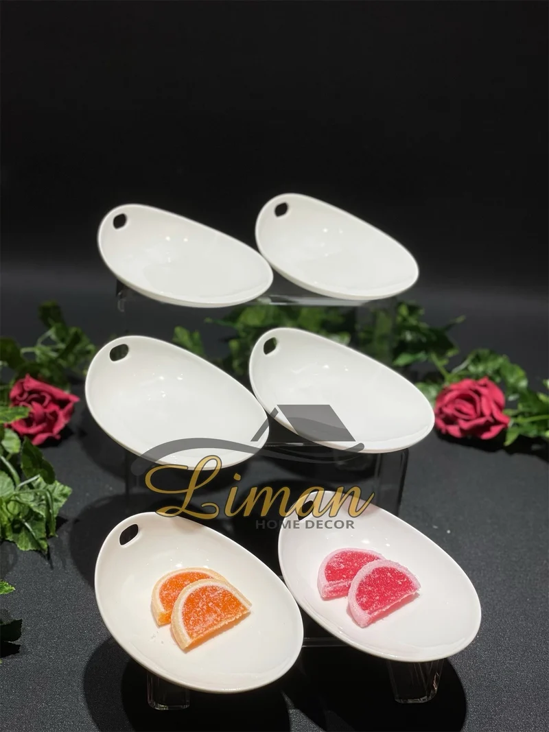 ACR BIANCO PERLA SERVEERBORD 14 CM 6 DELIG