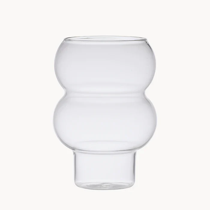 Belly Clear 2 delige Borosilikatglas 535 ml