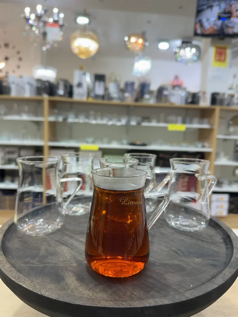 Line Borosilikat Theeglazen 6 Delig 200 ml