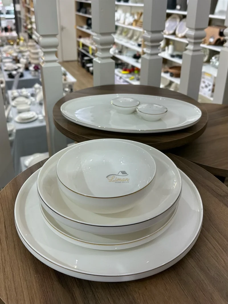 Bricard Porcelain Canet 6-Persoons | 27-Delig Serviesset Goud