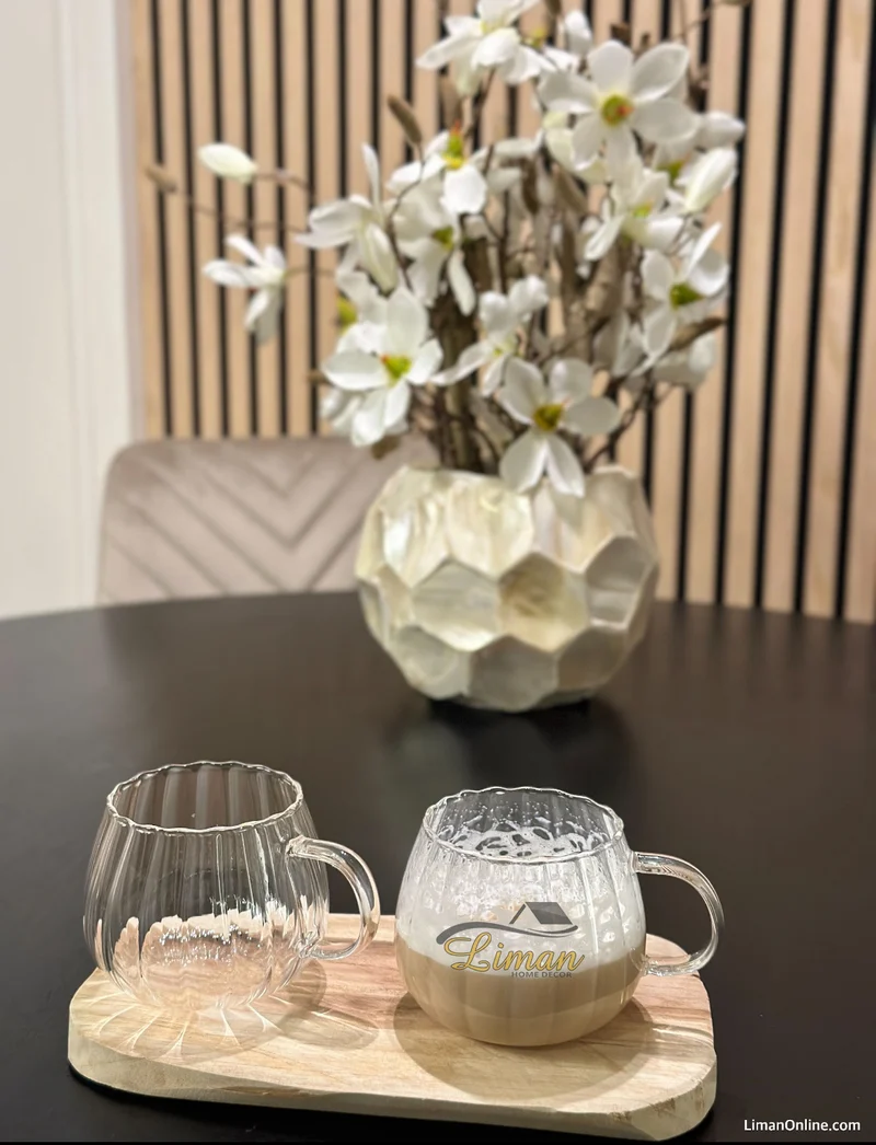 Tombik 2 delige Borosilikatglas 350ml