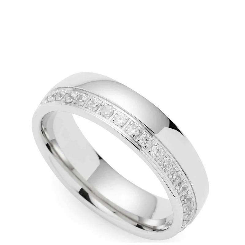 Leonardo Jewels Ring Brilliante, Fingerring, Fingerschmuck, Schmuck, Größe 19, Edelstahl, Silber, 023512