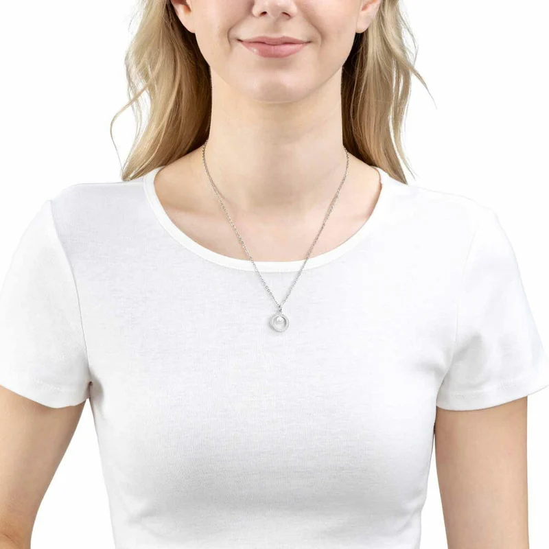 Leonardo Jewels Halskette Anouka, Kette, Schmuckkette, Modeschmuck, Edelstahl, Silber, 023532