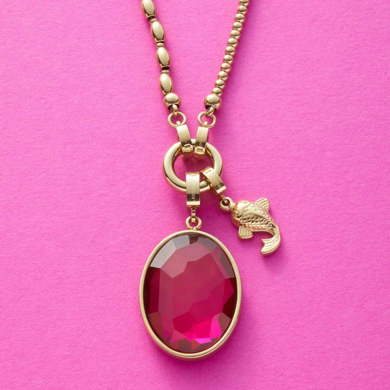 Leonardo Jewels Anhänger Jamira Clip&Mix, Schmuckanhänger, Kettenanhänger, Edelstahl IP Gold, Gold, 023619
