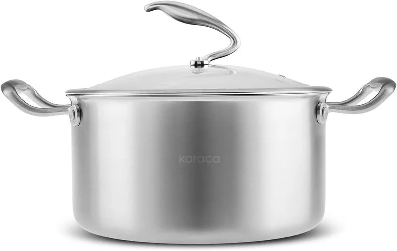 Karaca PowerSteel 316+ 5ply Steel Pannenset 7 Delig