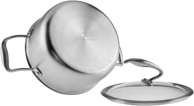 Karaca PowerSteel 316+ 5ply Steel Pannenset 7 Delig