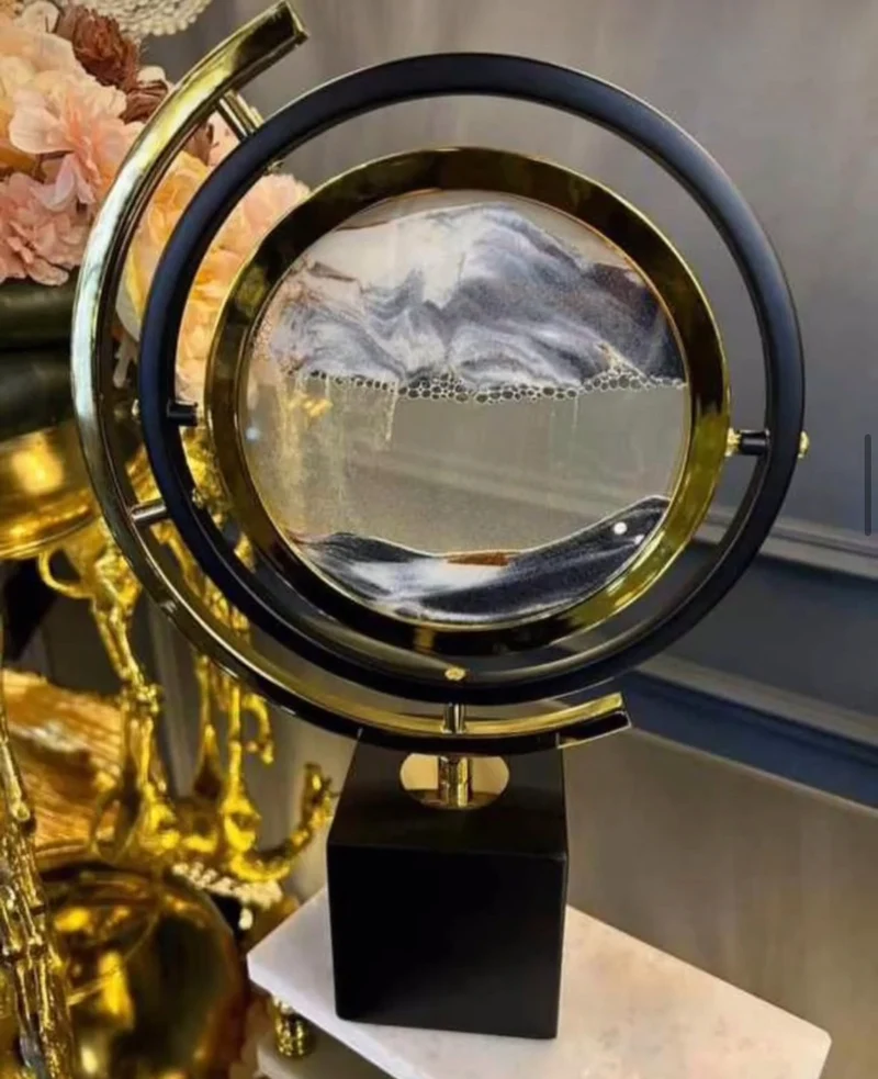 DECORATIE ZANDLOPER ZWART