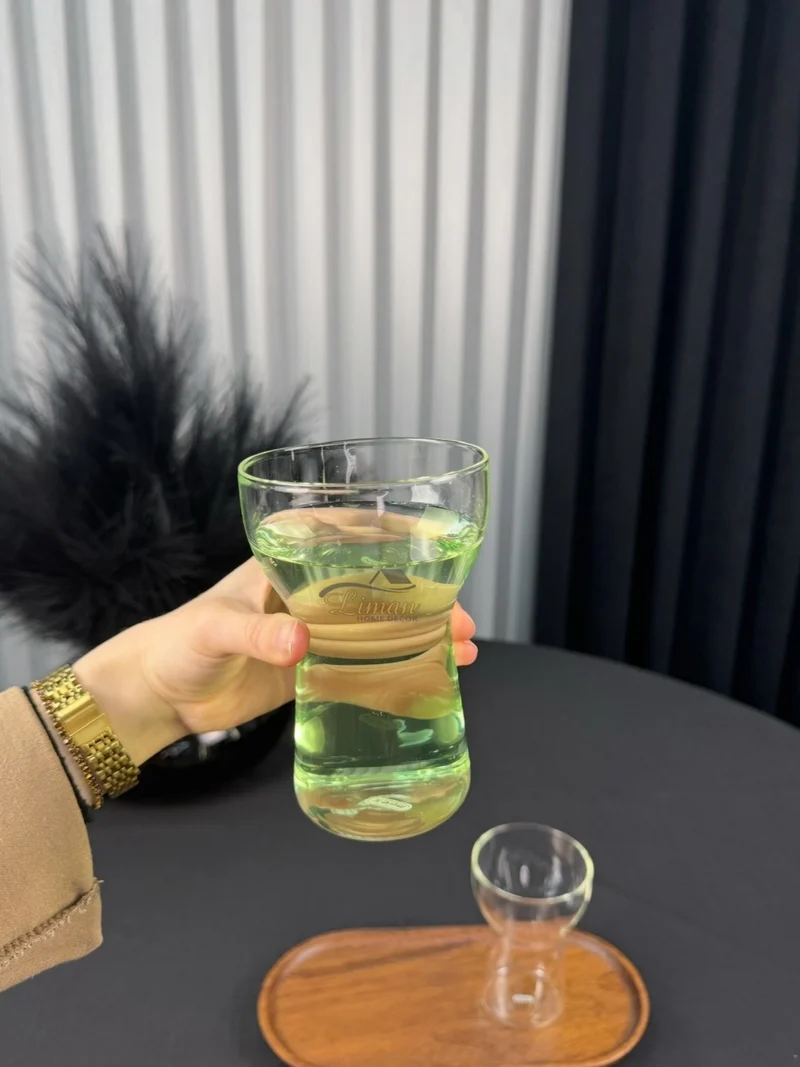 2 delige Borosilikatglas 400 ml