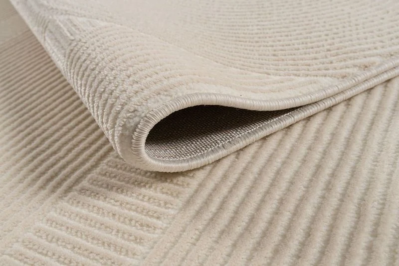 URGUP 78 HALI DARK CREAM (fijne) Boogjes - Japandi