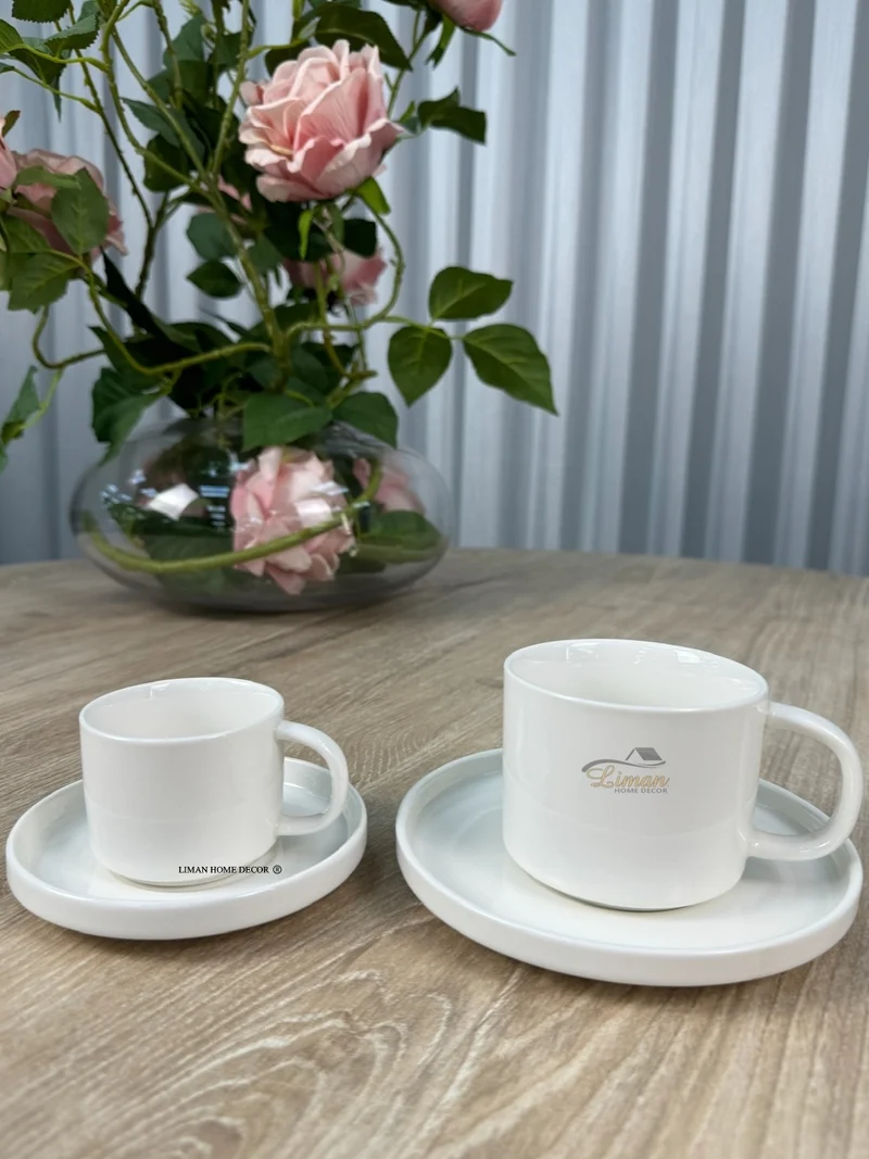 Espressoset 12 Delig | 6 Persoons Wit