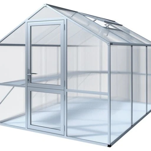 Hochstabiles Aluminium Gewächshaus 'Vaduz' | in verschiedenen Ausführungen | ISO-Hohlkammerplatten Polycarbonat | Made in Germany