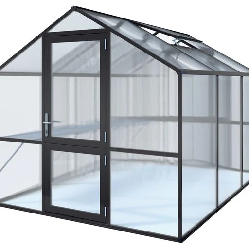 Hochstabiles Aluminium Gewächshaus 'Vaduz' | in verschiedenen Ausführungen | ISO-Hohlkammerplatten Polycarbonat | Made in Germany