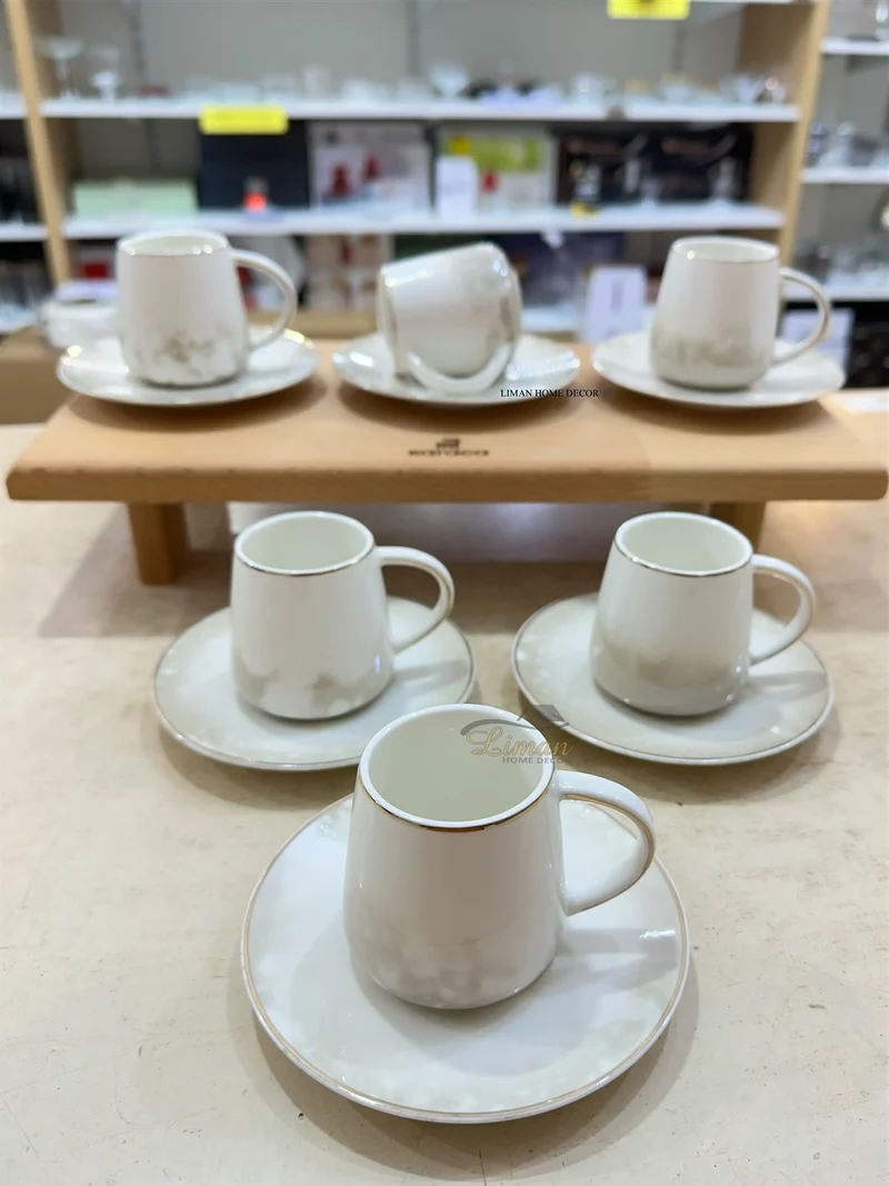 Aurora Espressoset 12 Delig | 6 Persoons