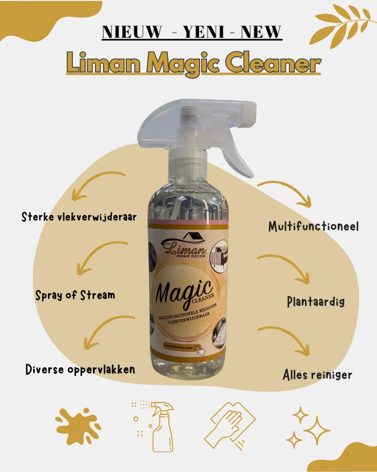 Liman Magic Cleaner - Multifunctionele Alles Reiniger - Vlekverwijder